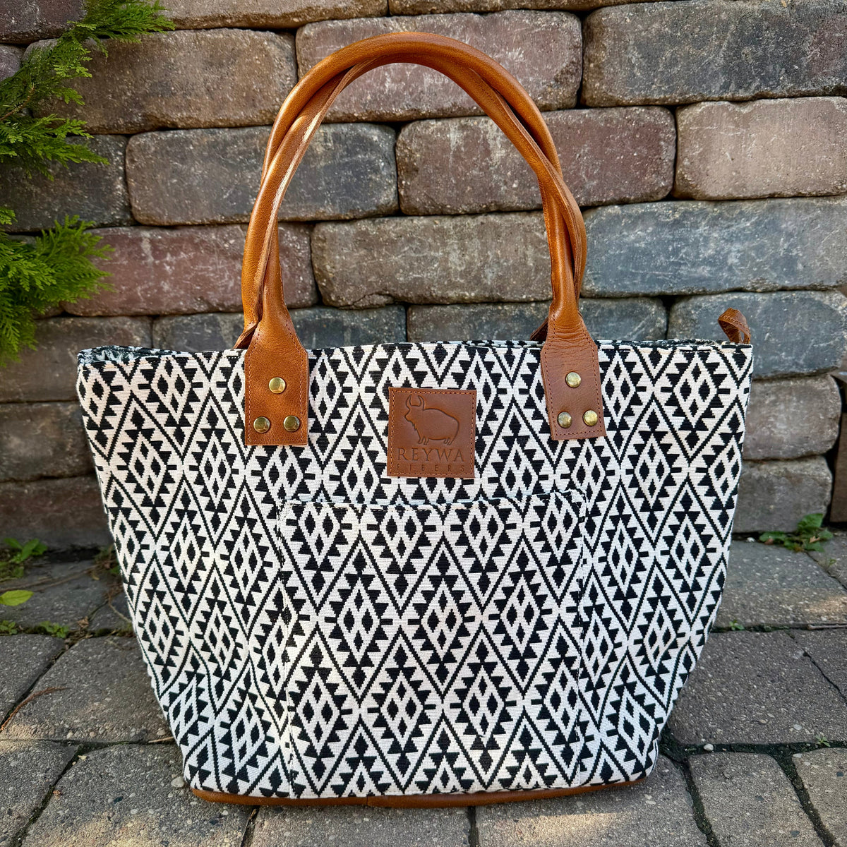 Rewya Fibers Large Bucket Tote
