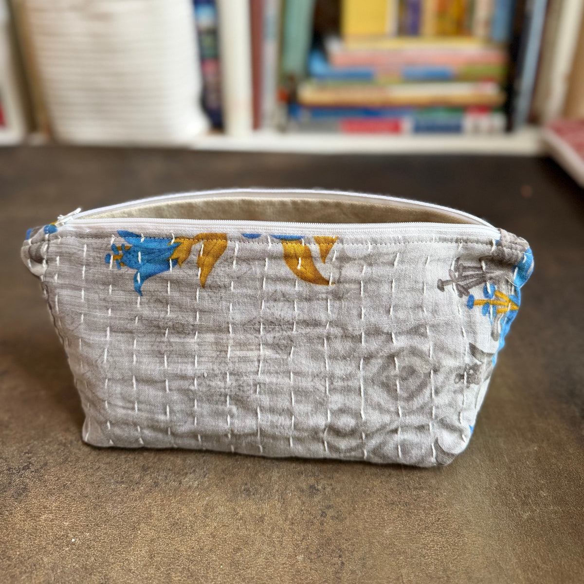 Kantha Cosmetic Bag