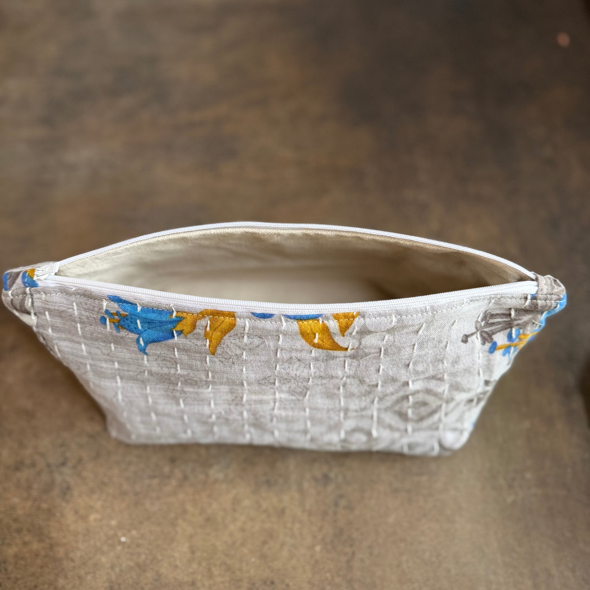Kantha Cosmetic Bag