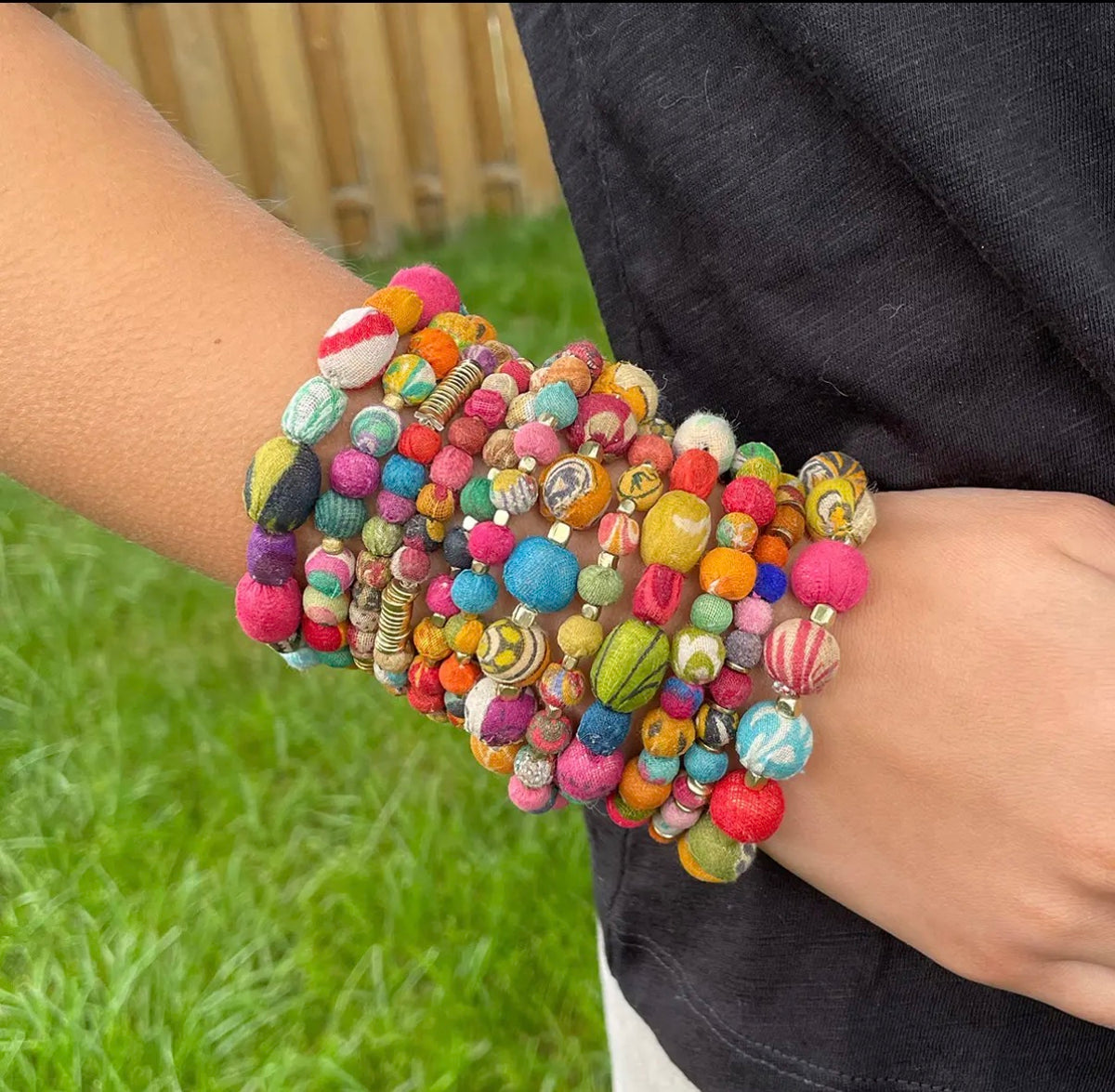Sari Small Bead Bracelet