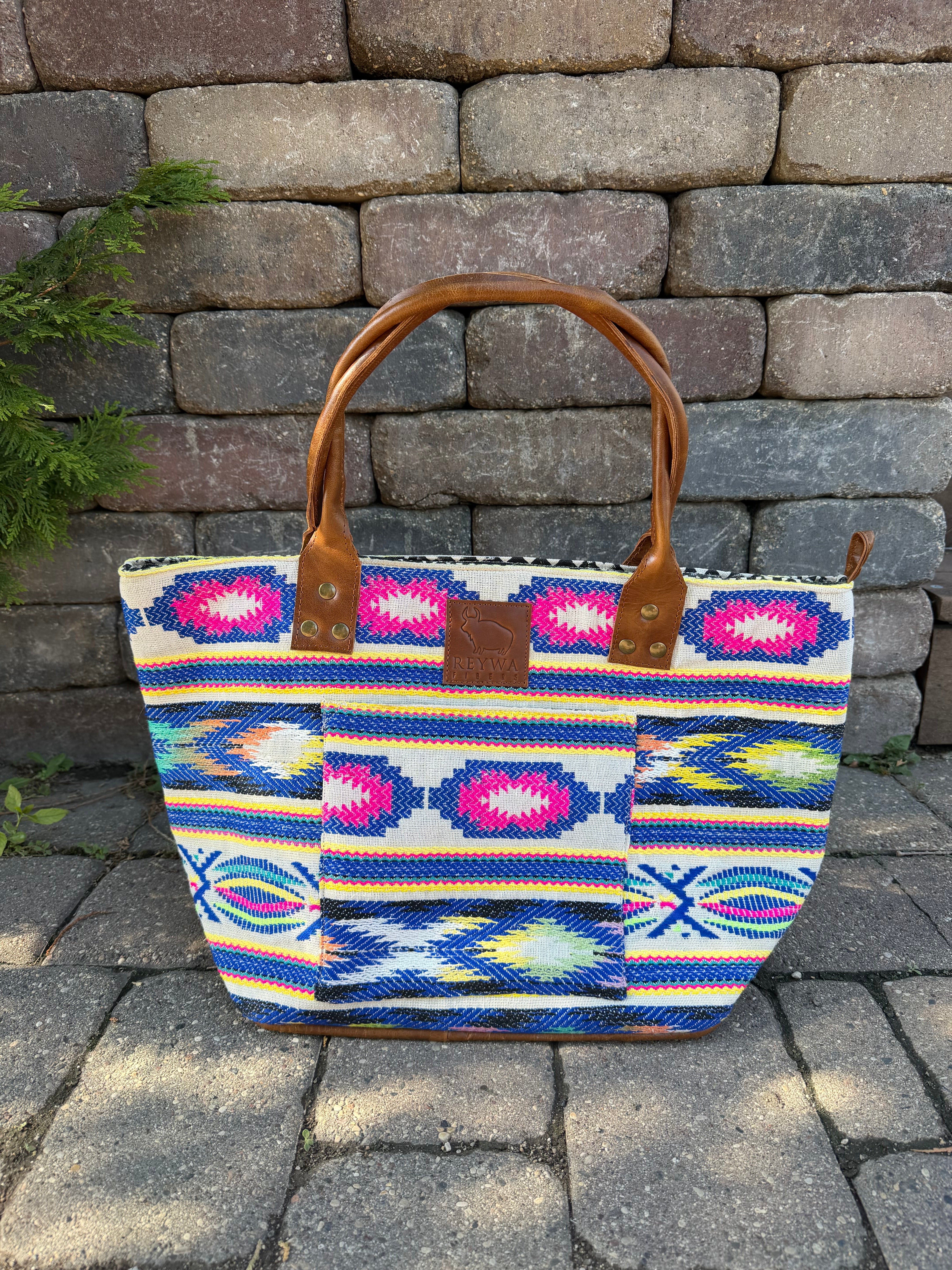Reywa Fibers Large Bucket Tote