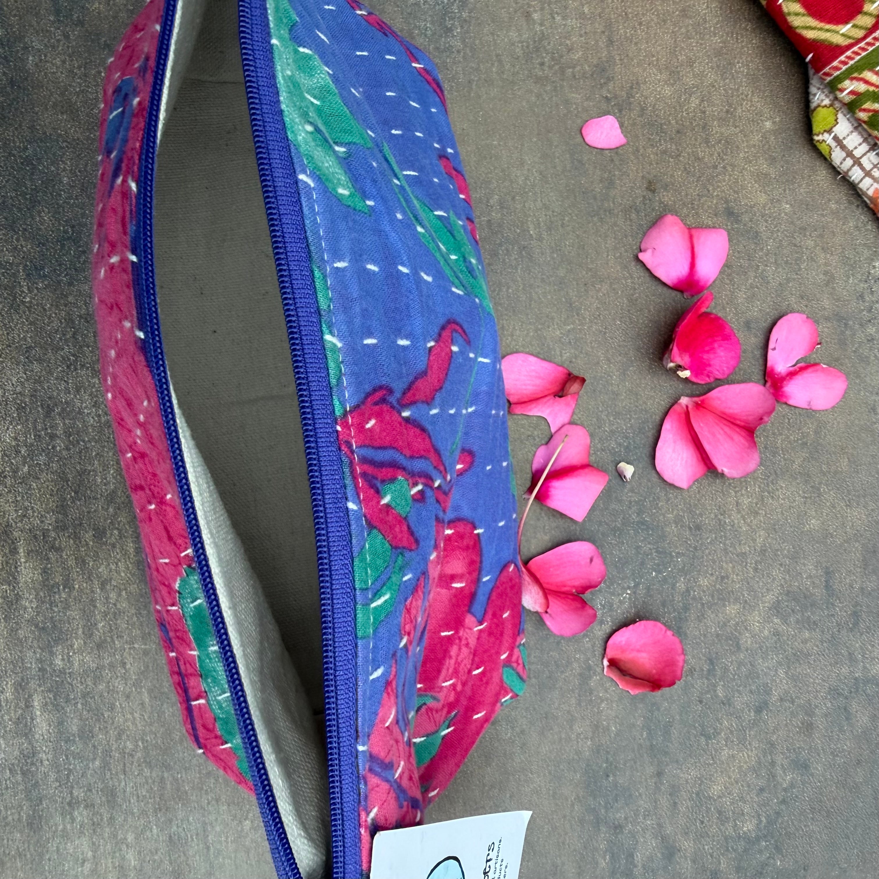 Kantha Cosmetic Bag