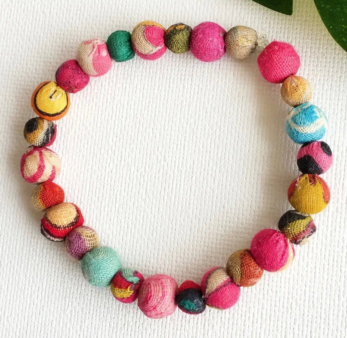 Sari Bead Bracelet