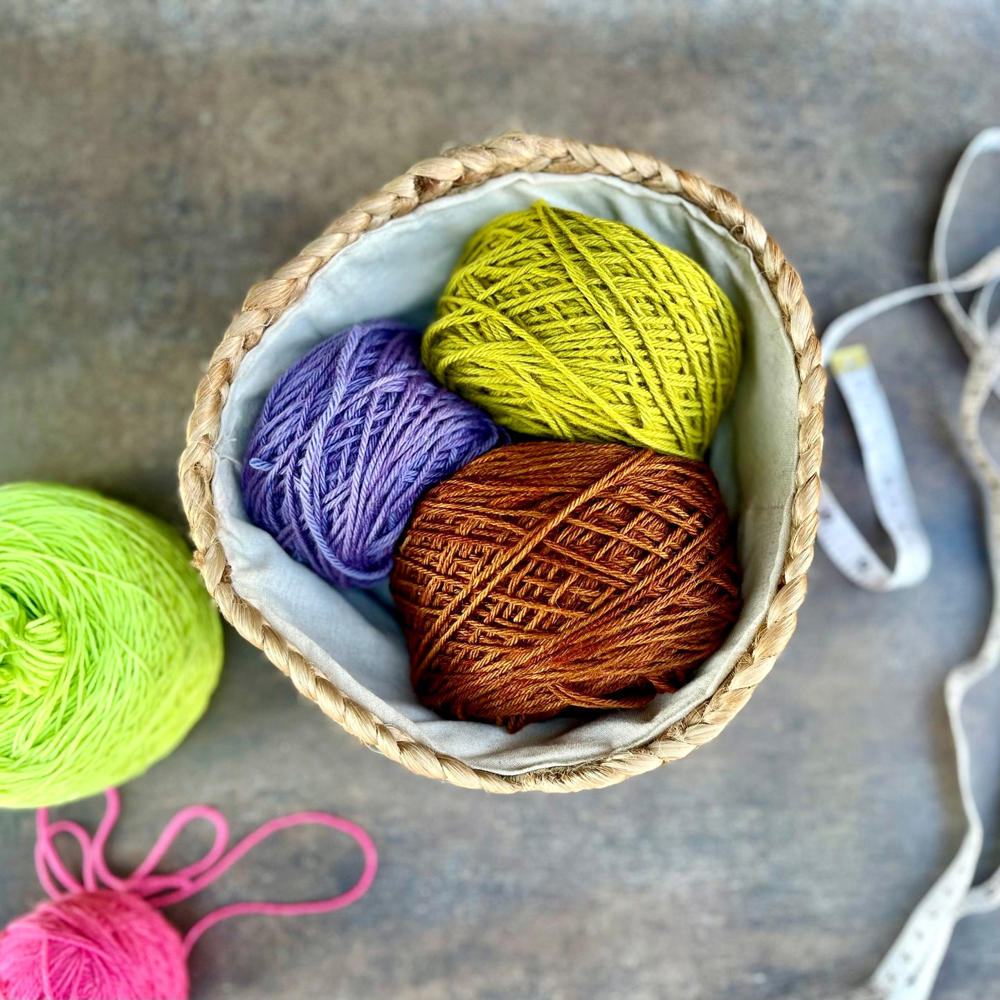 Delhi Haat Lined Basket