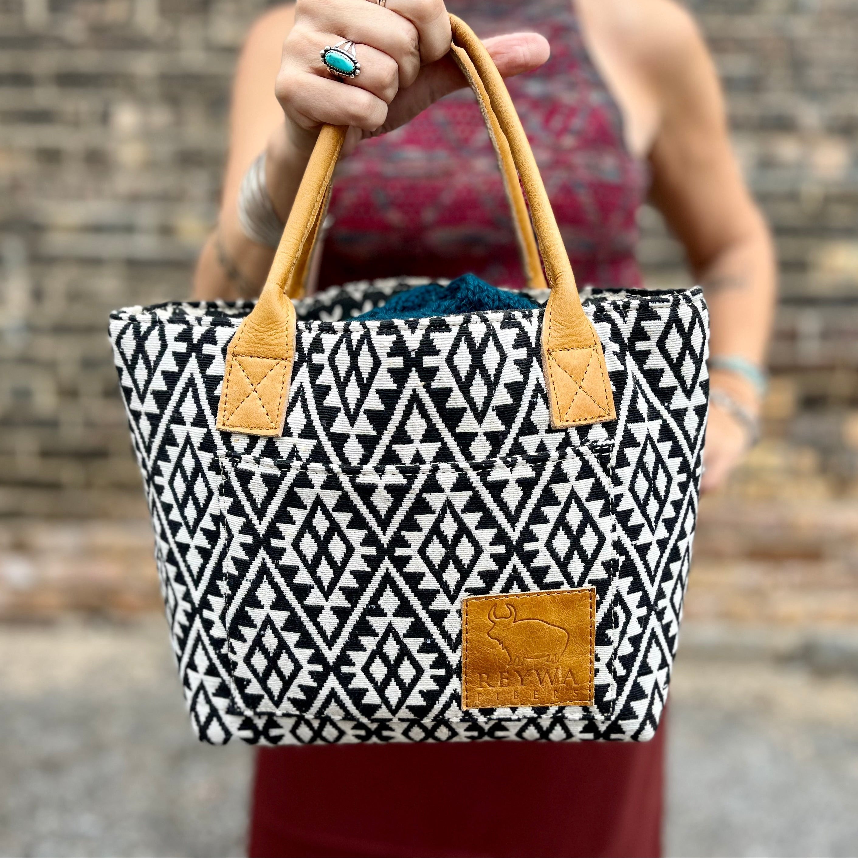 Reywa Fibers Classic Bucket Bag