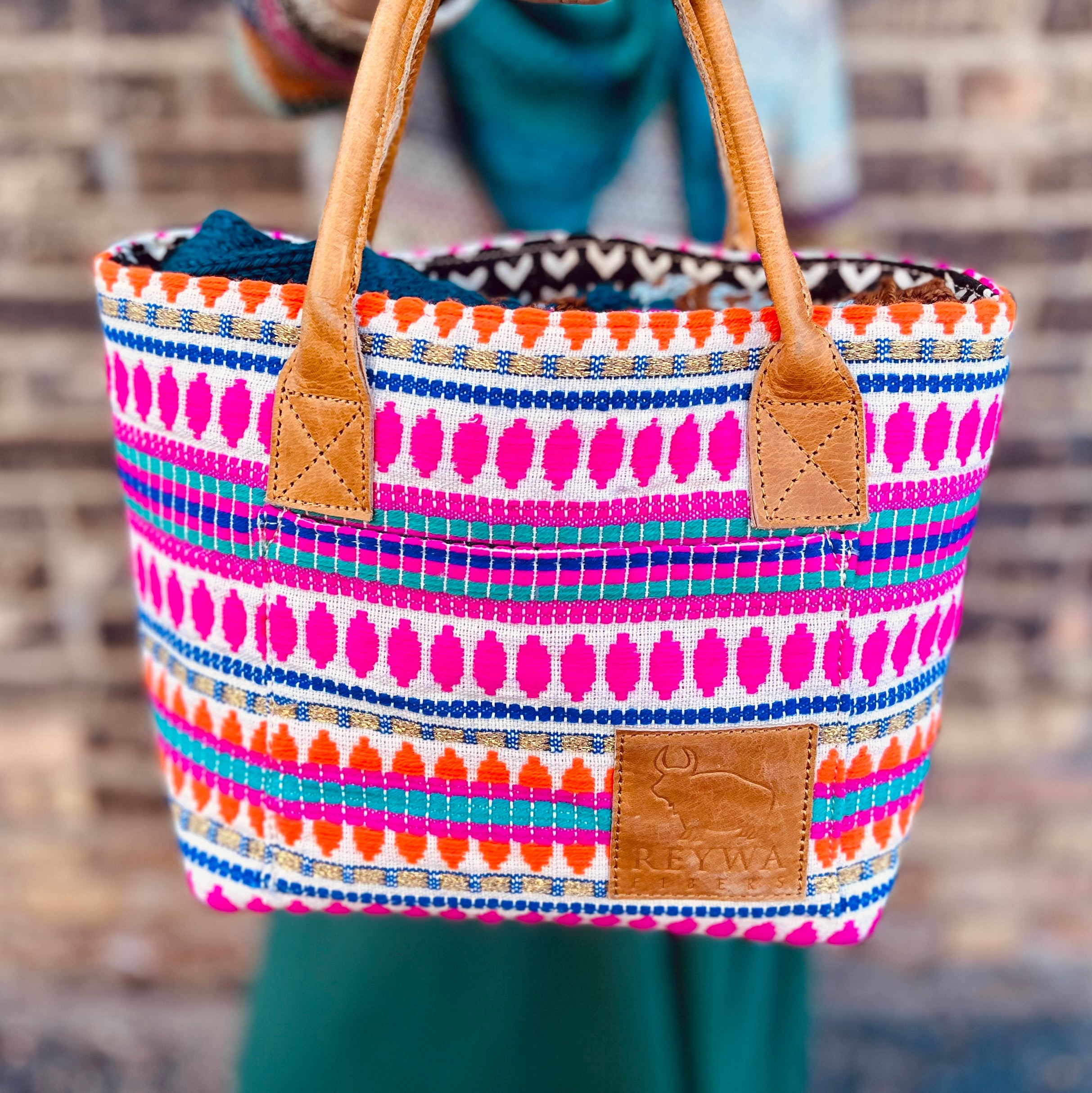 Reywa Fibers Classic Bucket Bag