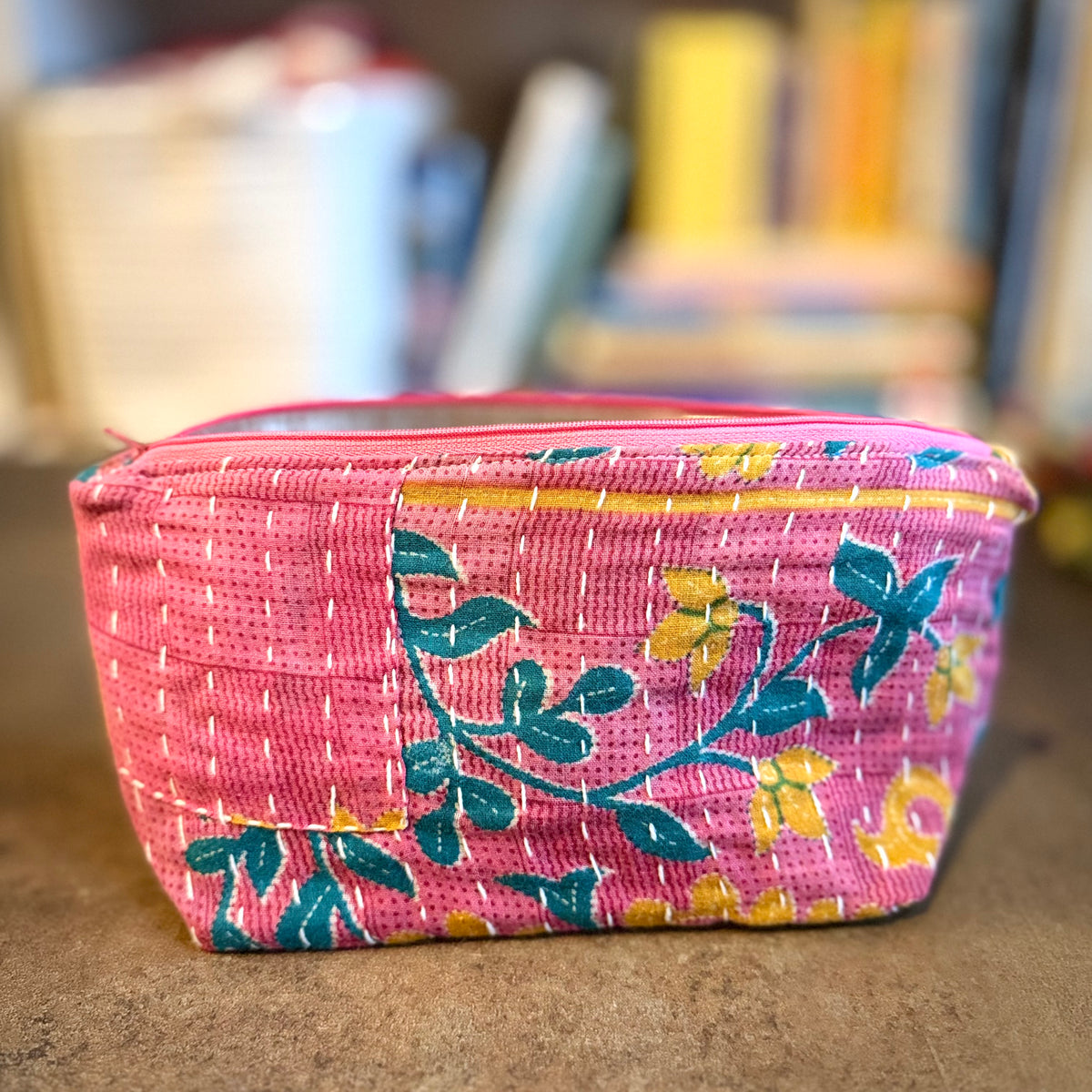 Kantha Cosmetic Bag