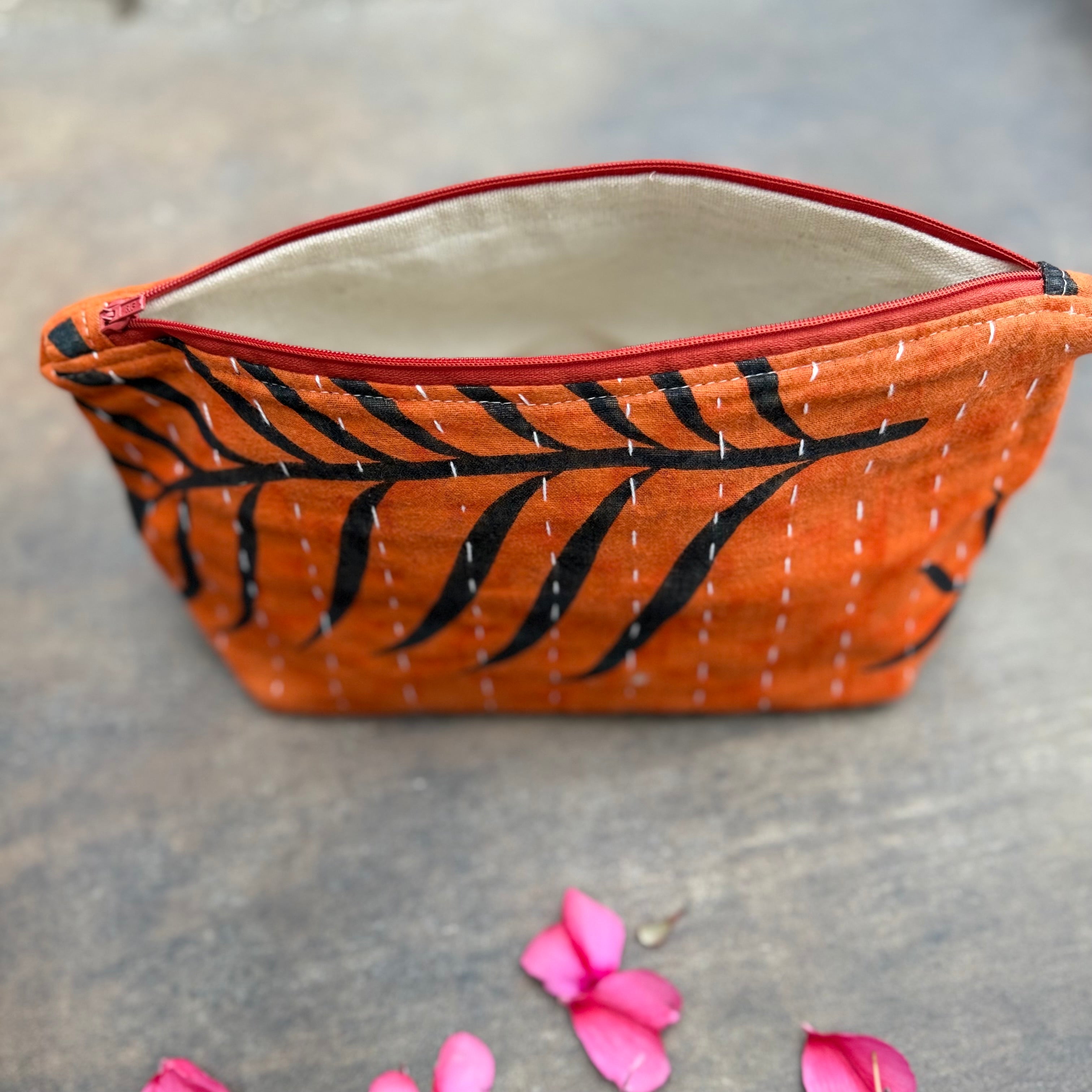 Kantha Cosmetic Bag