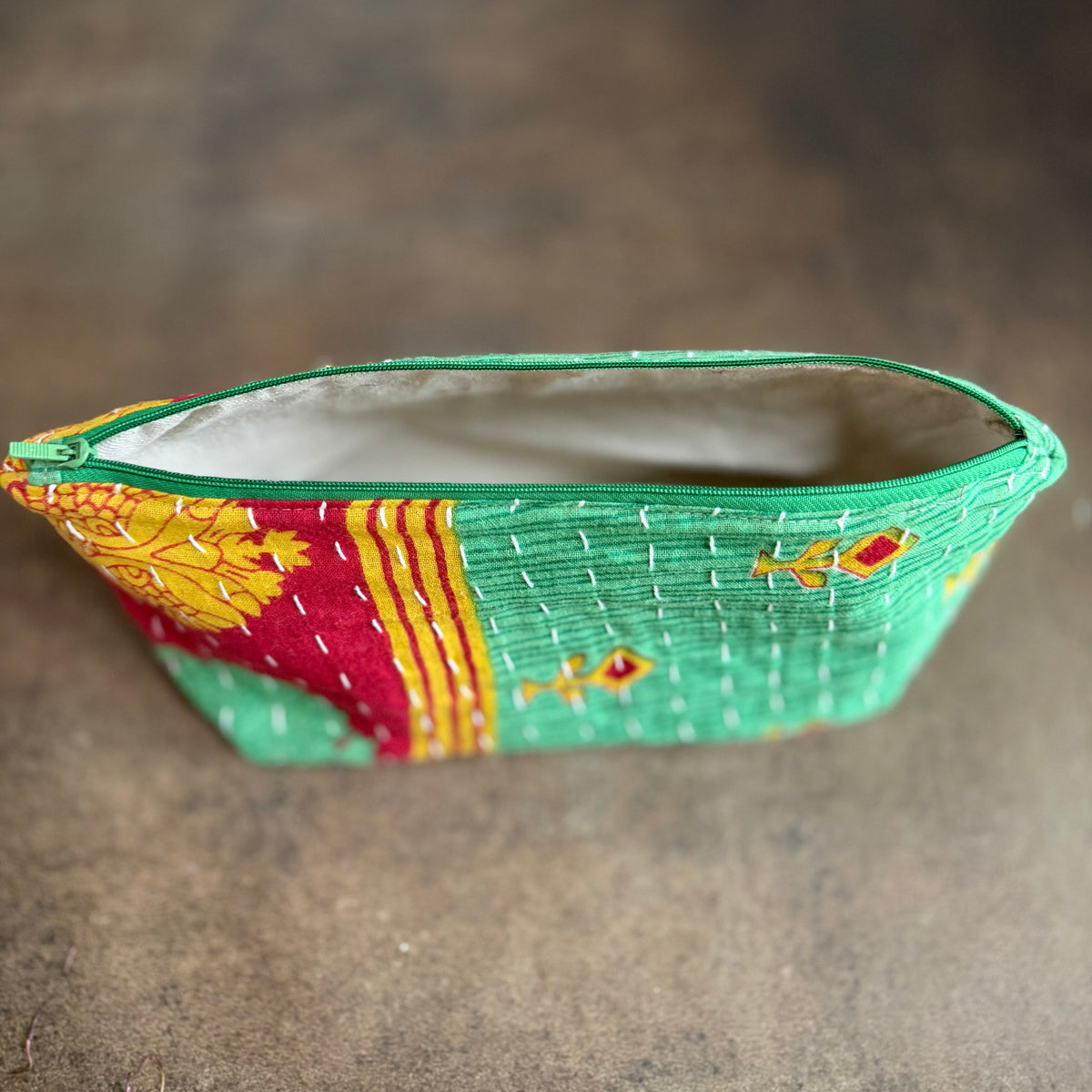 Kantha Cosmetic Bag