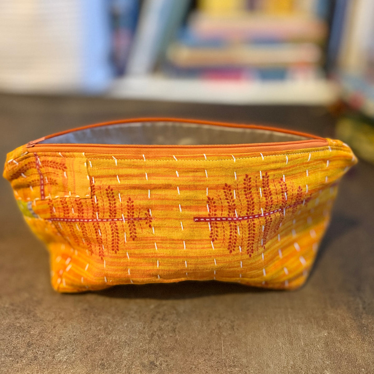 Kantha Cosmetic Bag