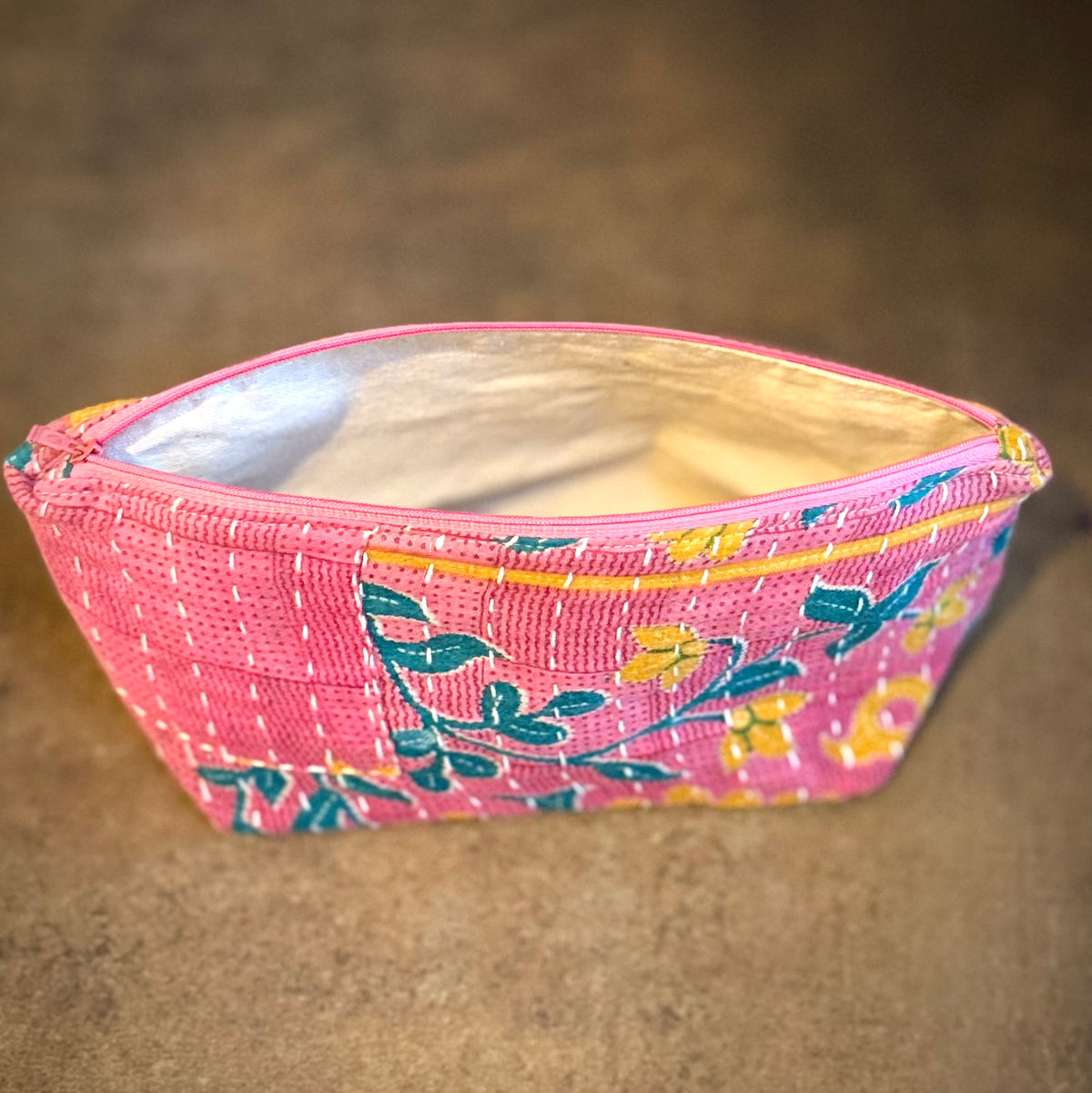 Kantha Cosmetic Bag