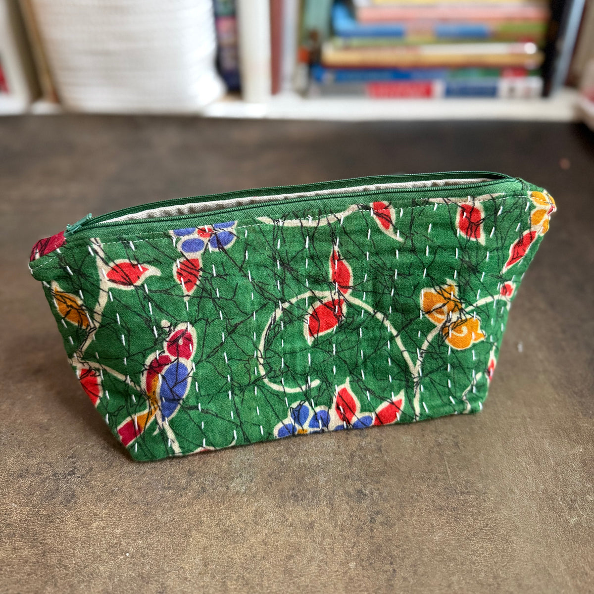 Kantha Cosmetic Bag