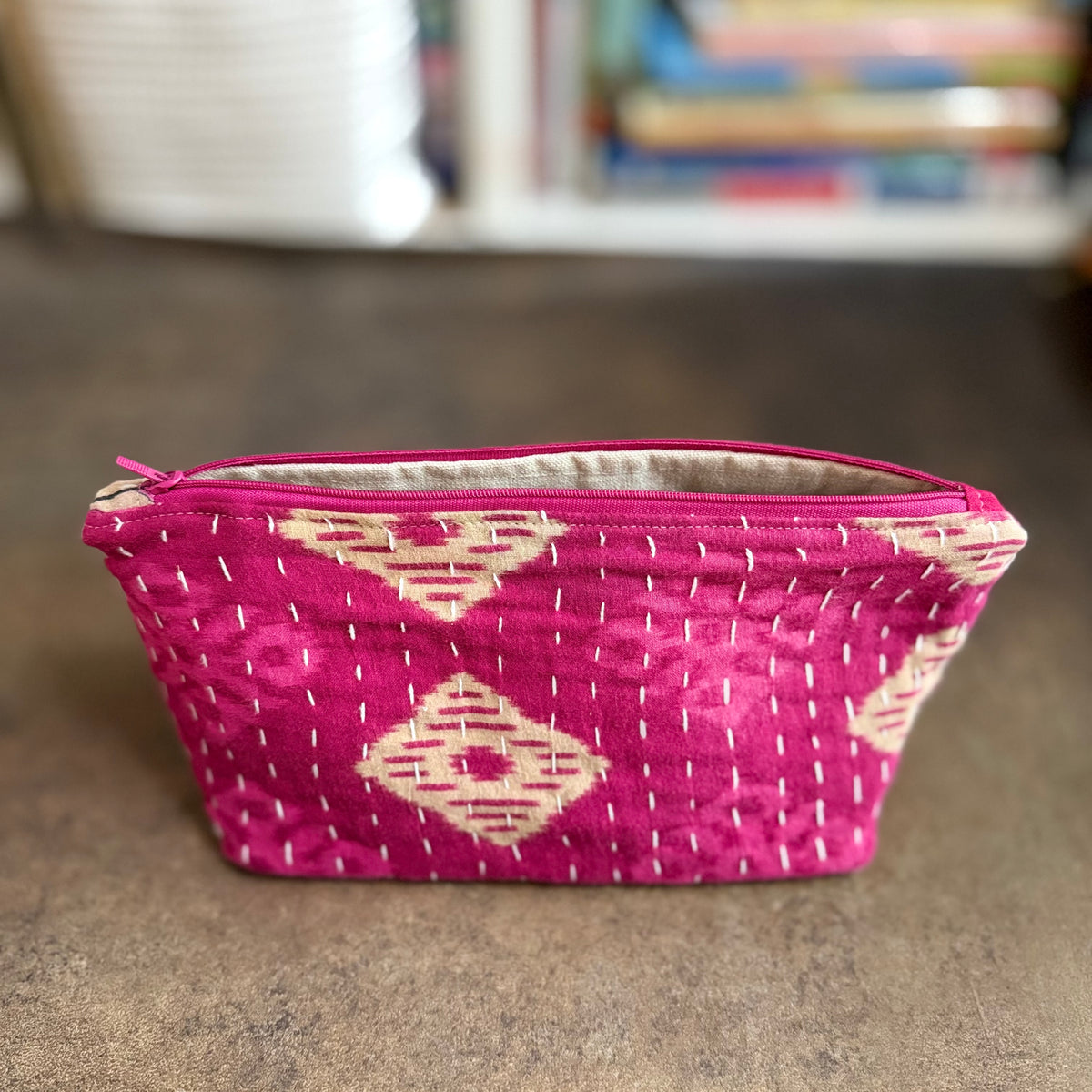 Kantha Cosmetic Bag