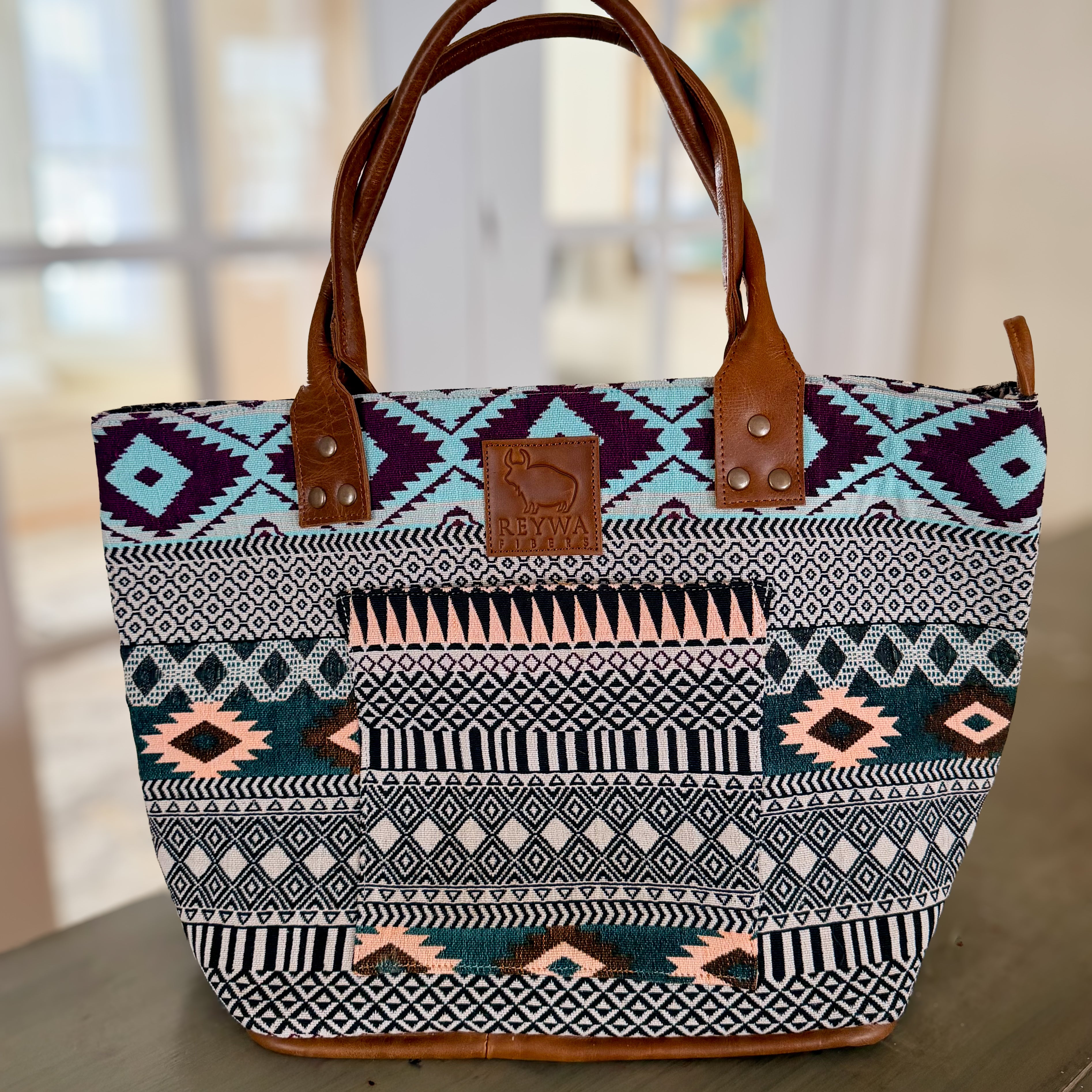 Reywa Fibers Large Bucket Tote