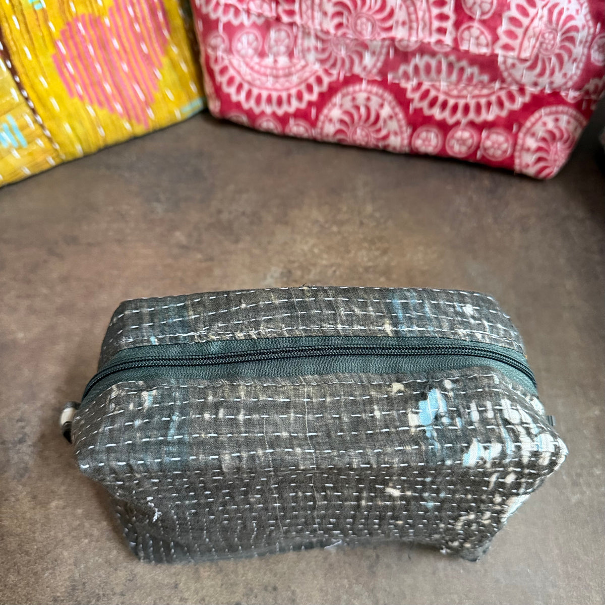 Vintage Kantha Box Bag