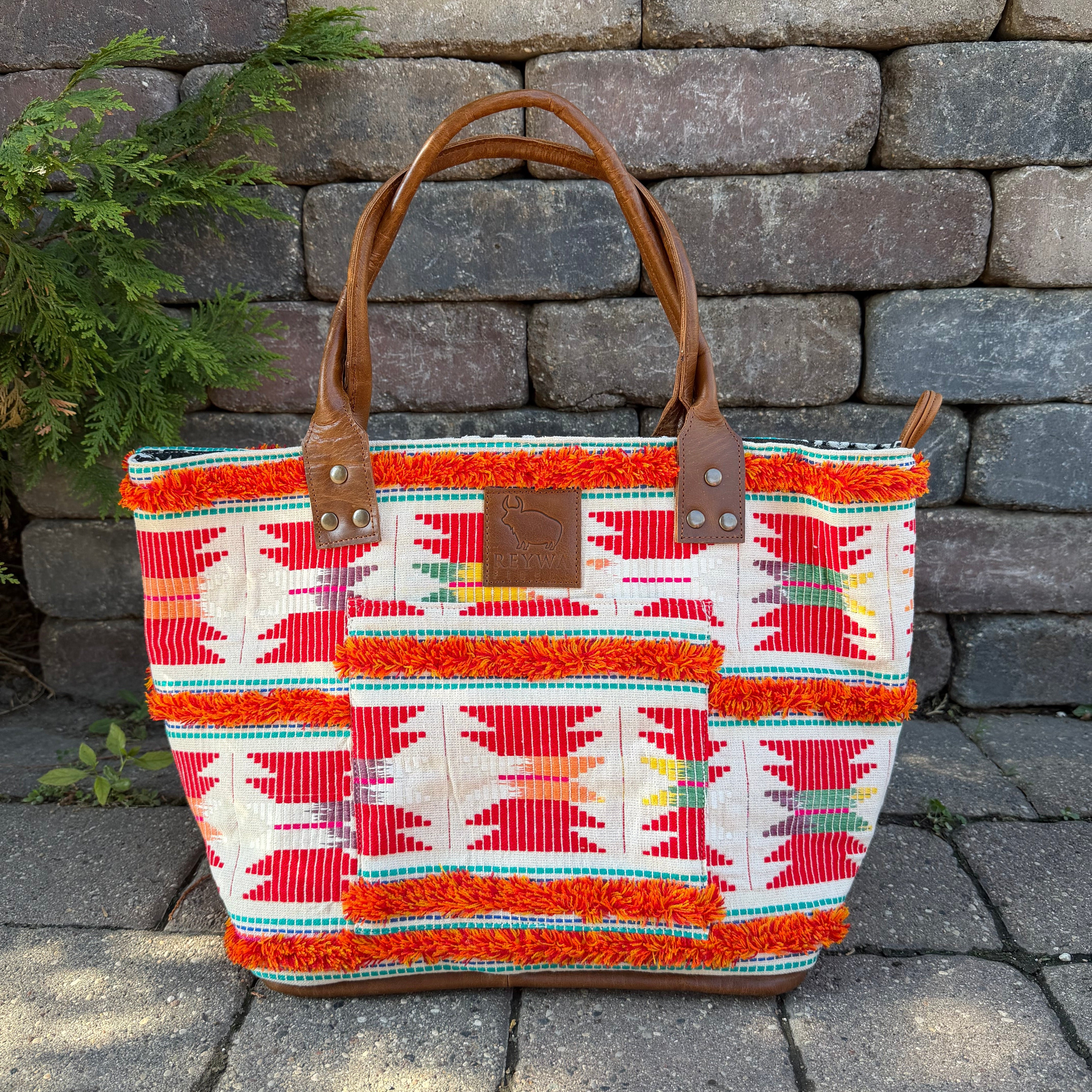 Reywa Fibers Large Bucket Tote