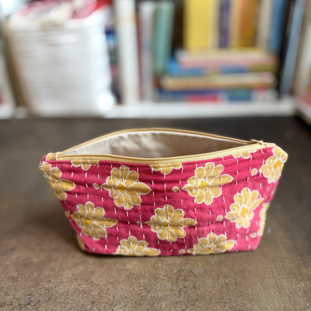 Kantha Cosmetic Bag