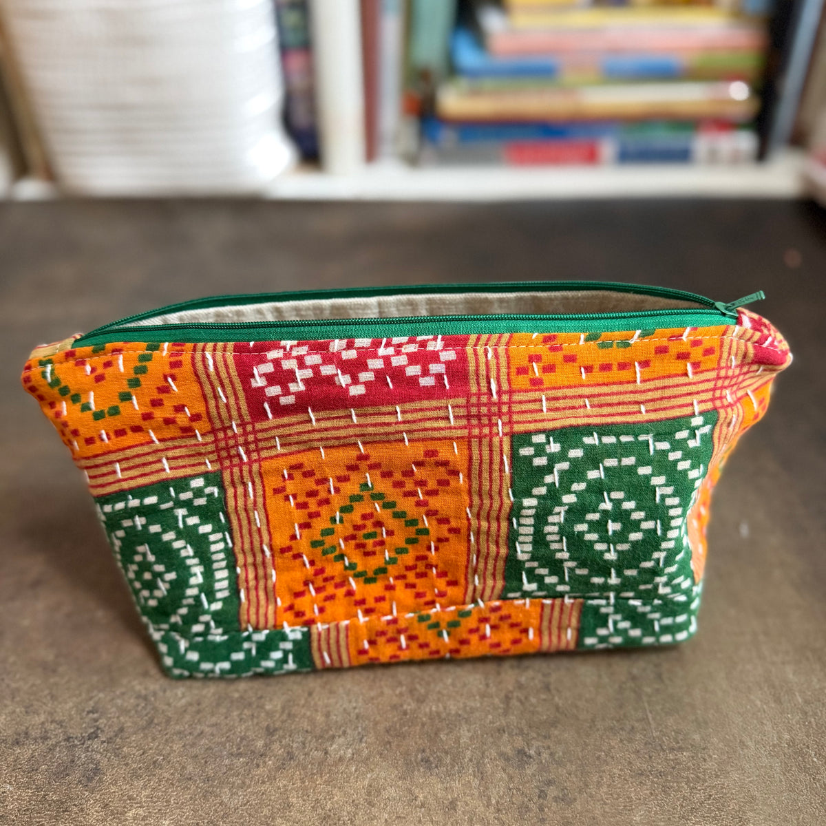 Kantha Cosmetic Bag