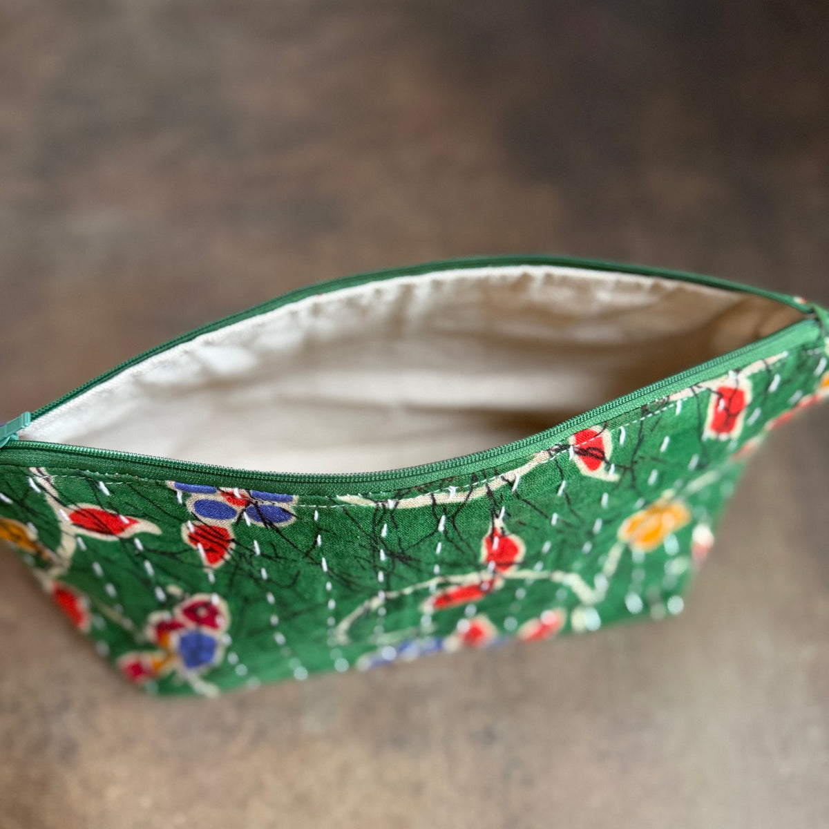 Kantha Cosmetic Bag