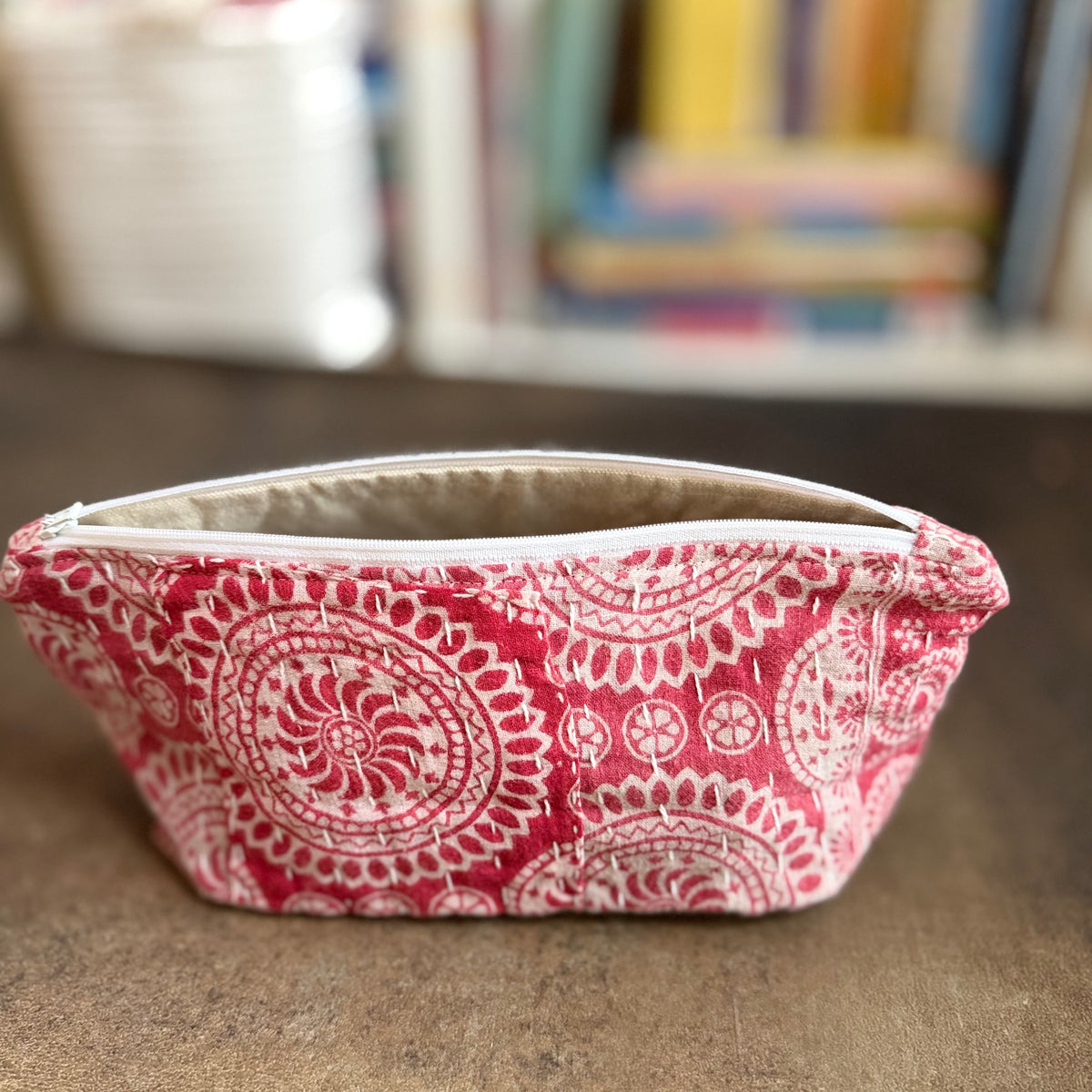 Kantha Cosmetic Bag
