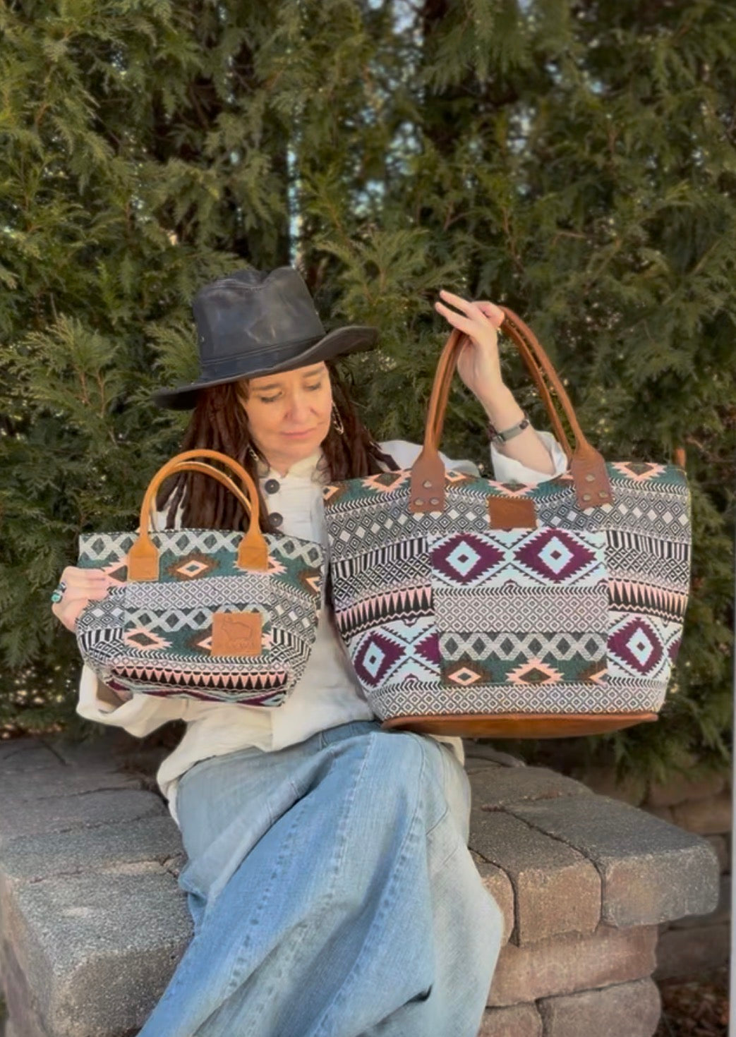 Reywa Fibers Large Bucket Tote
