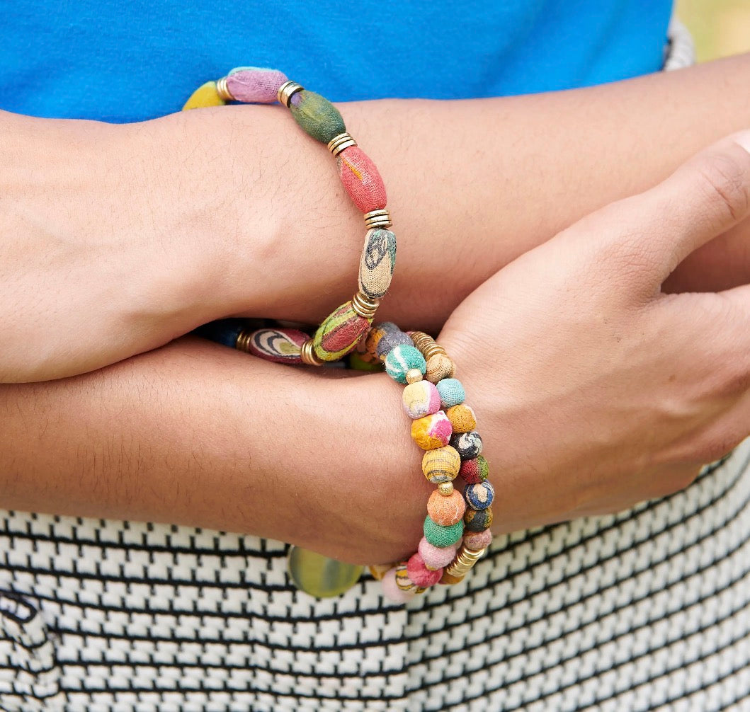 Sari Small Bead Bracelet