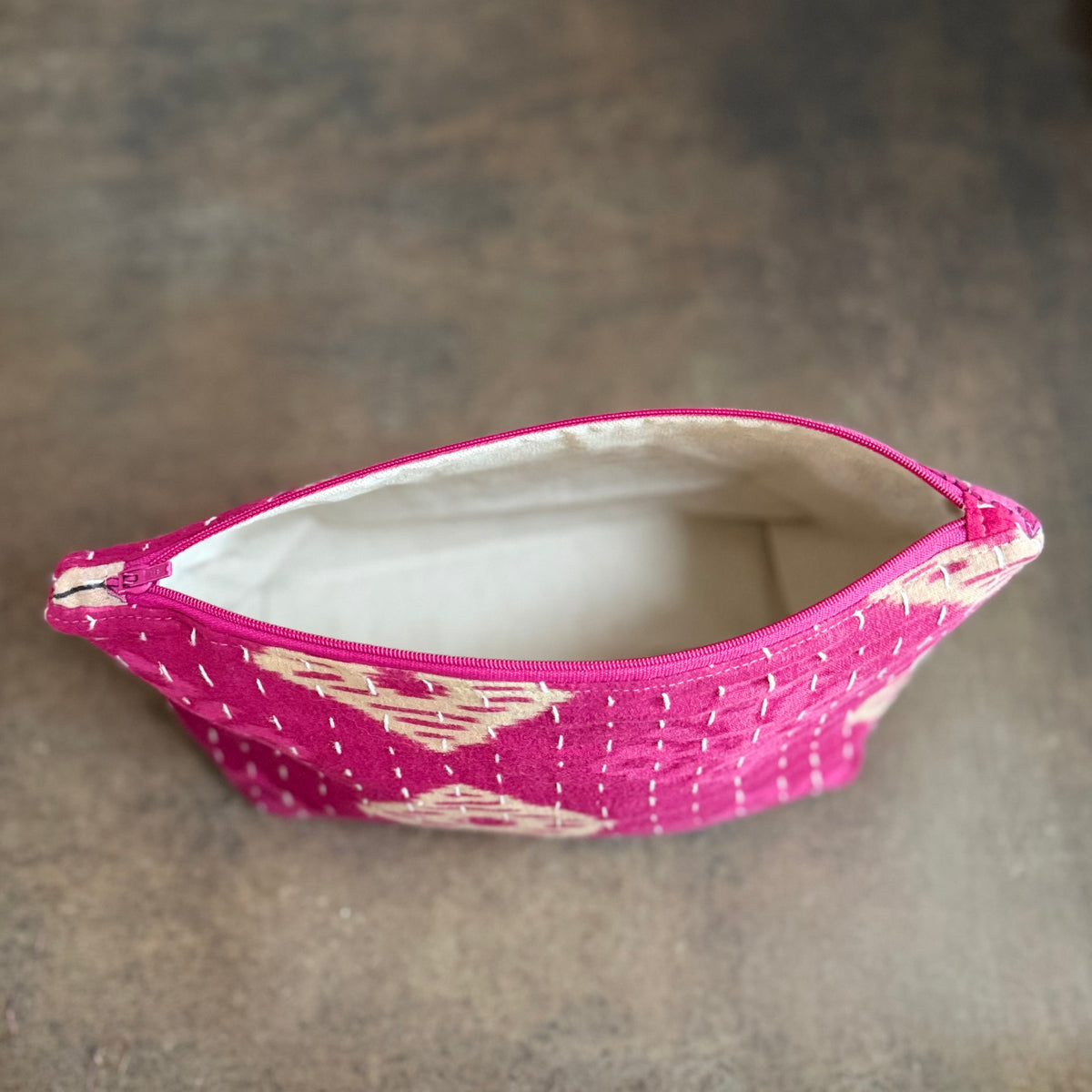 Kantha Cosmetic Bag