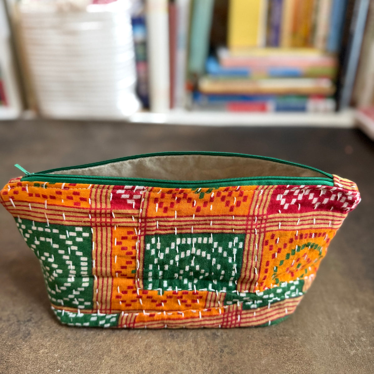 Kantha Cosmetic Bag
