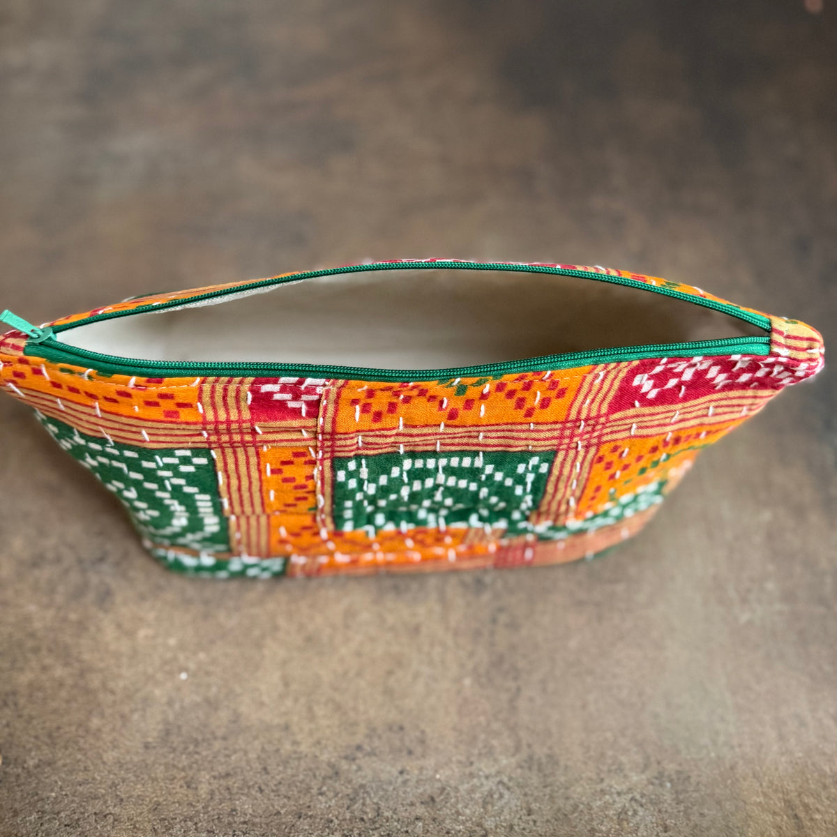Kantha Cosmetic Bag