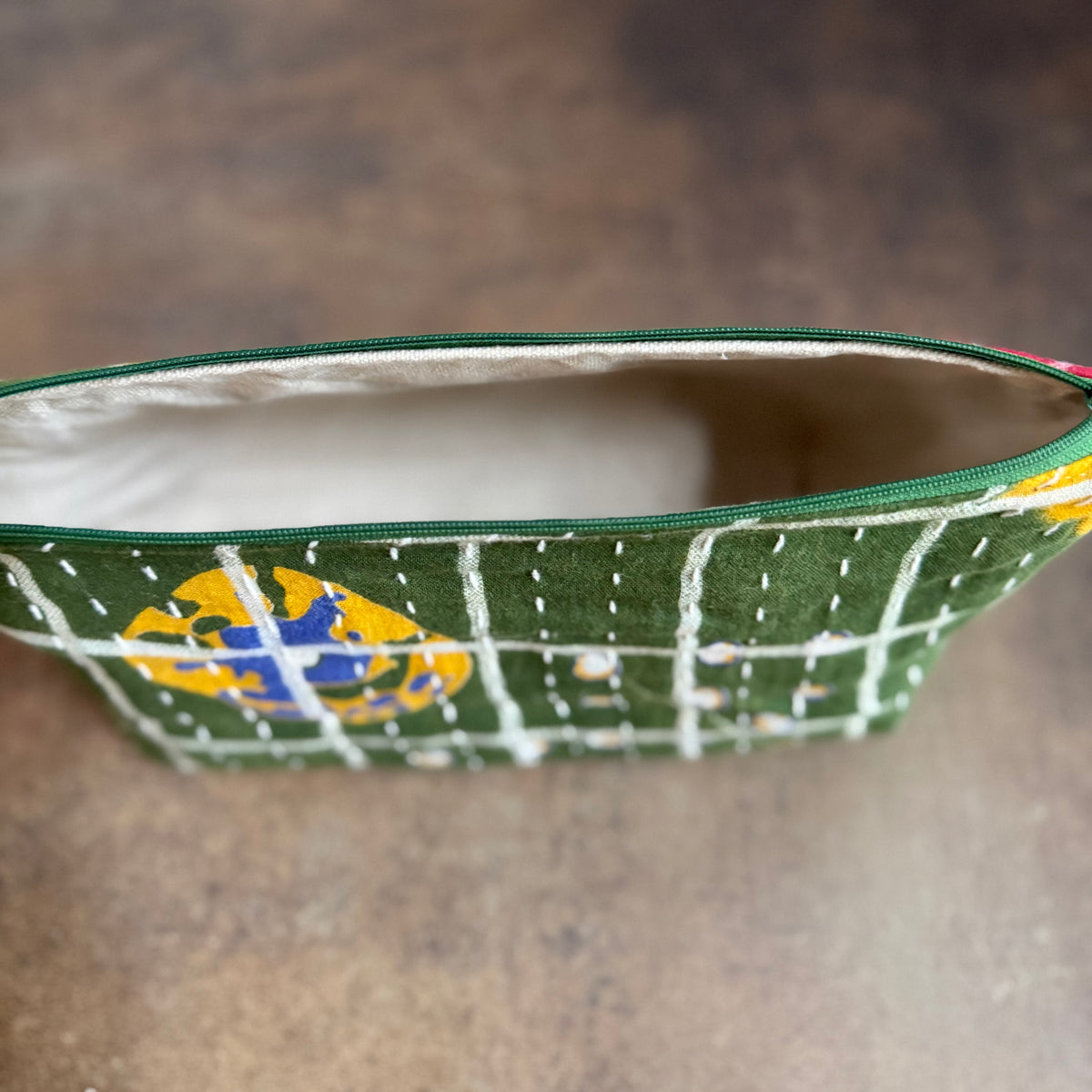 Kantha Cosmetic Bag