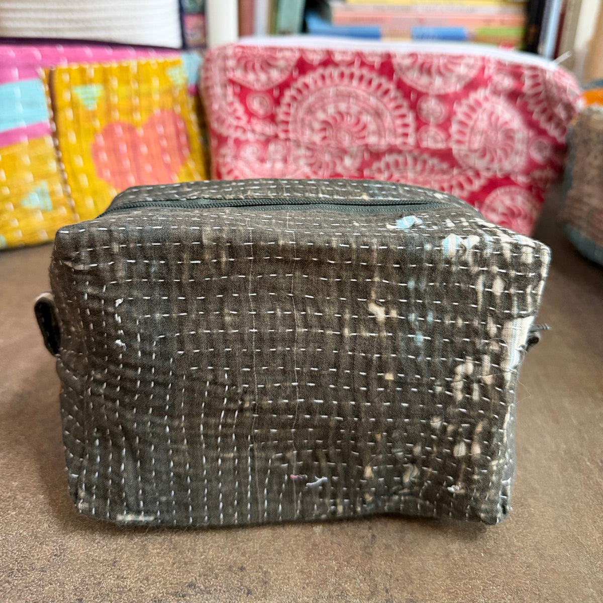 Vintage Kantha Box Bag