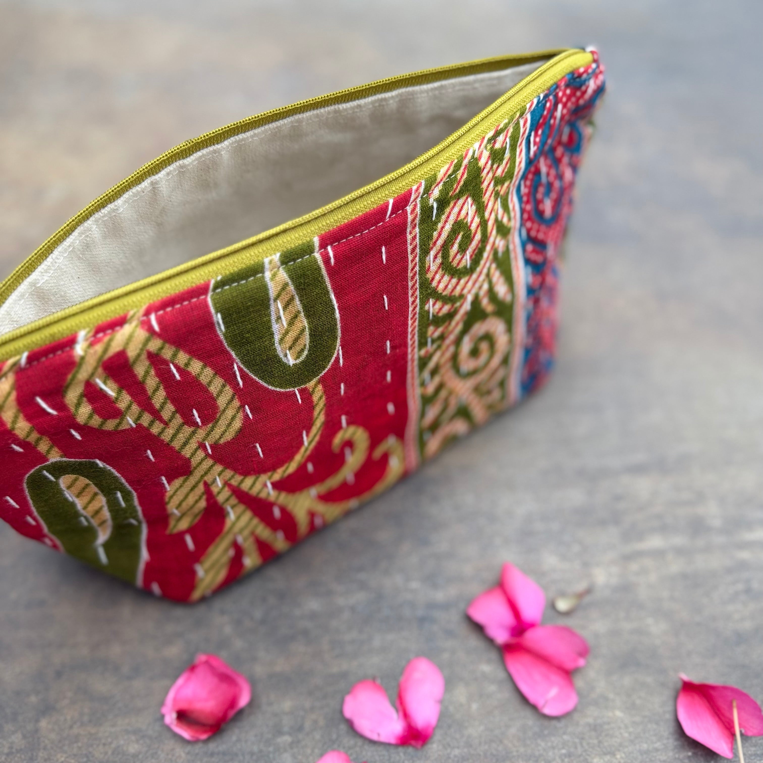 Kantha Cosmetic Bag