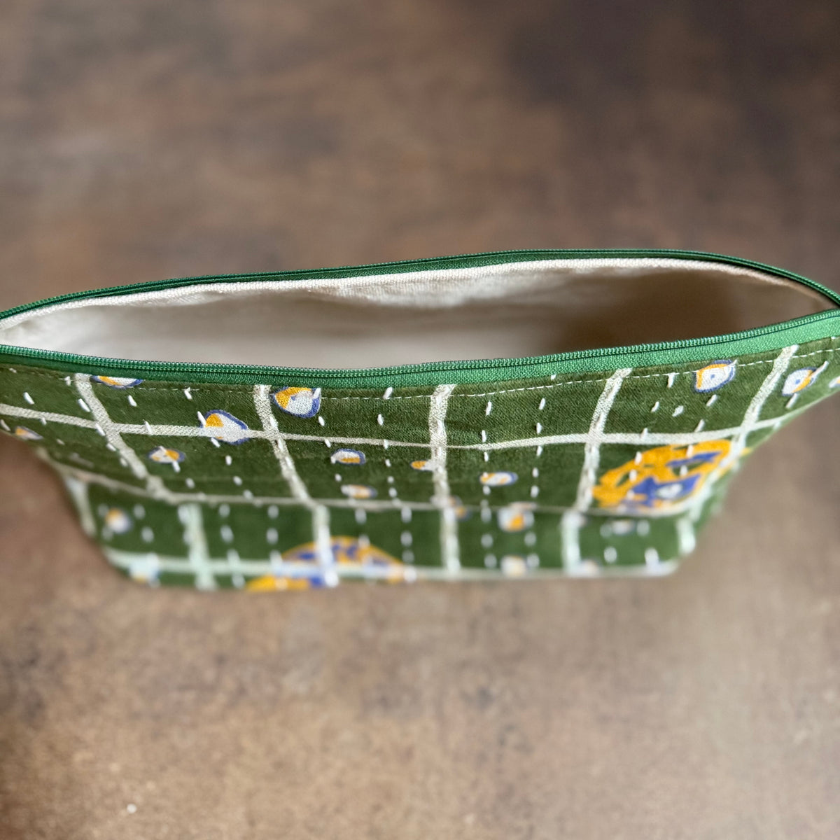Kantha Cosmetic Bag