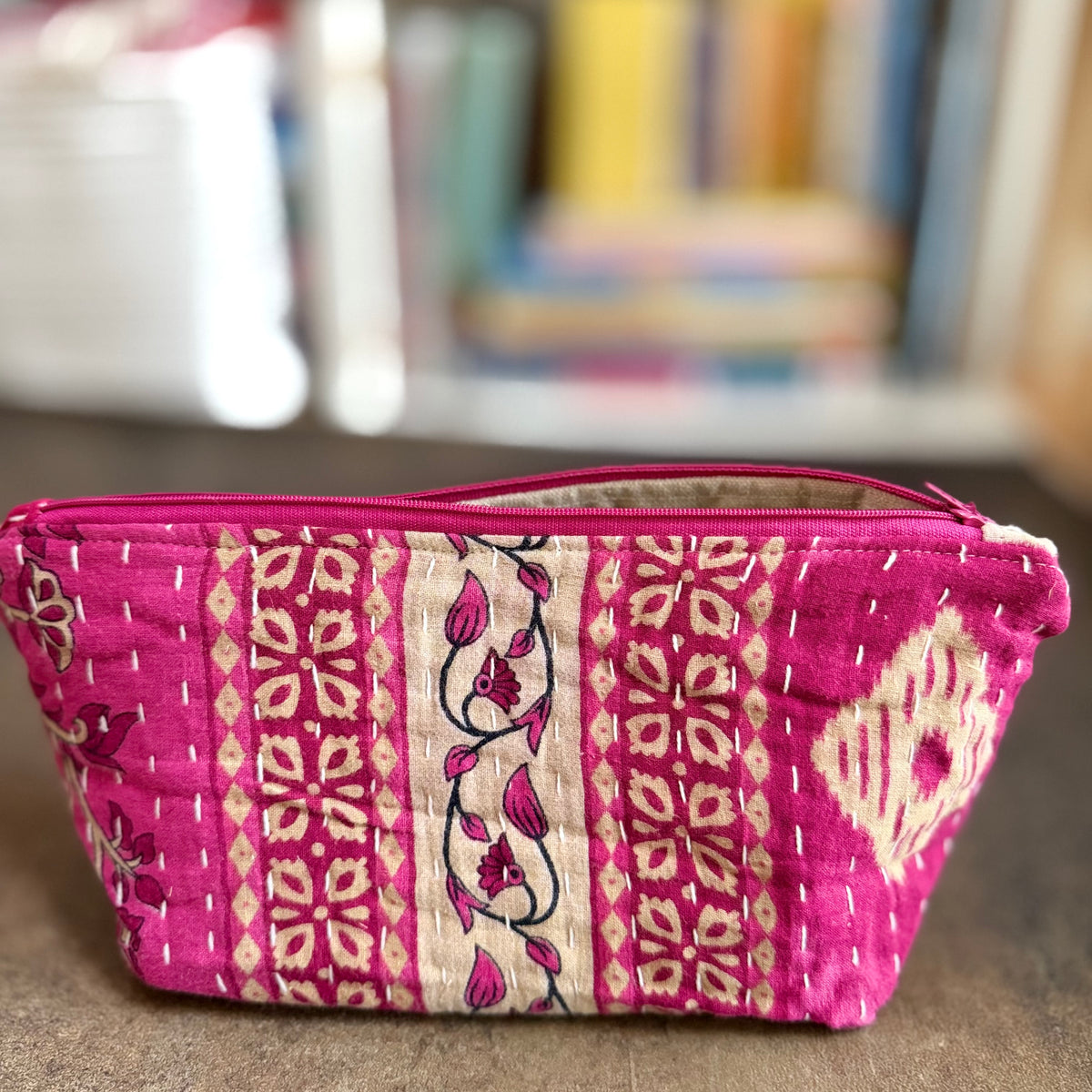 Kantha Cosmetic Bag