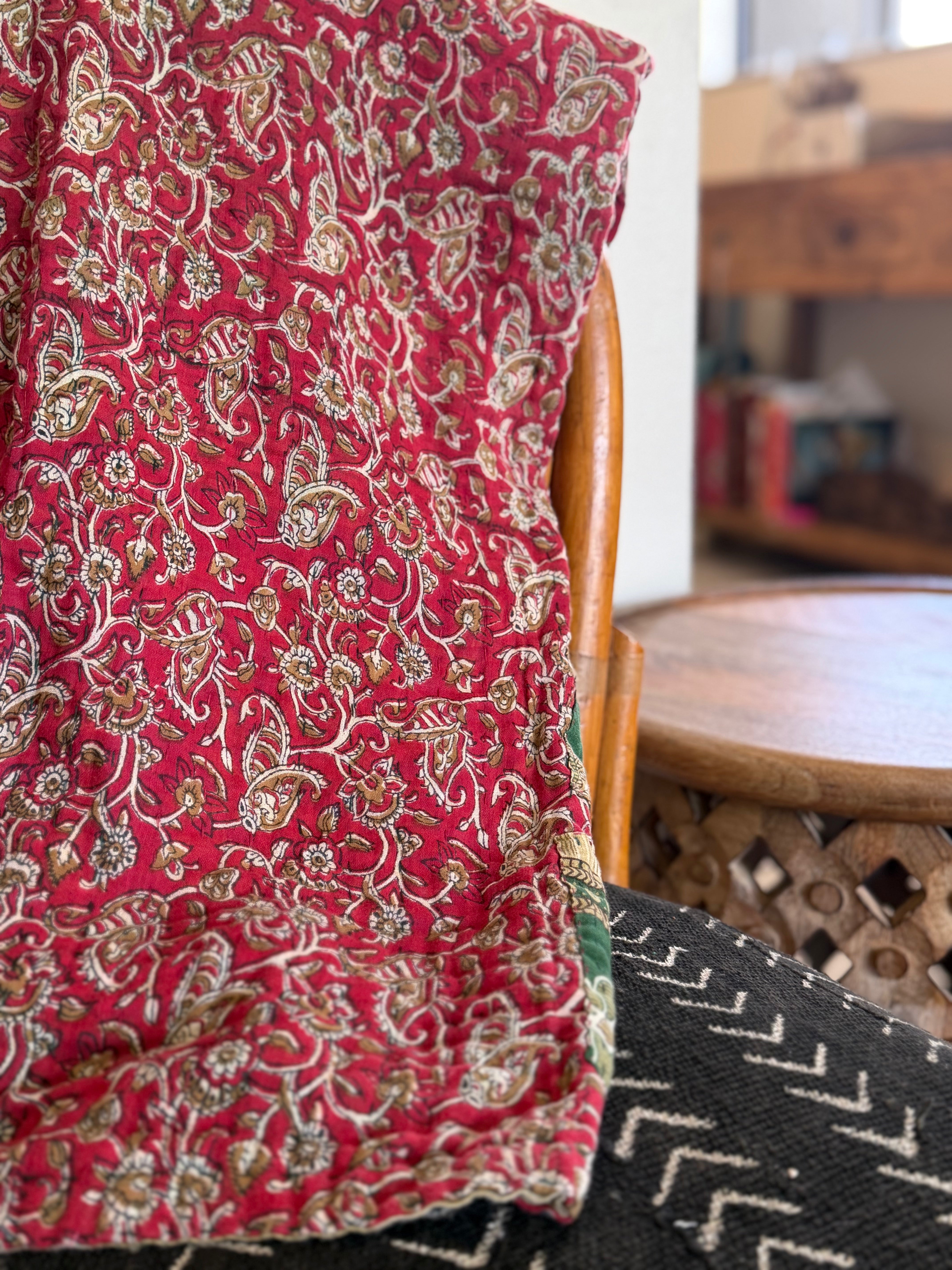 Red/Green Blanket