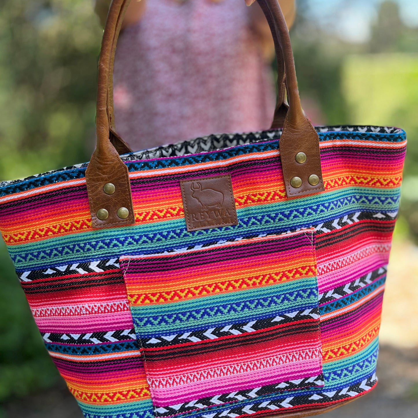 Reywa Fibers Large Bucket Tote