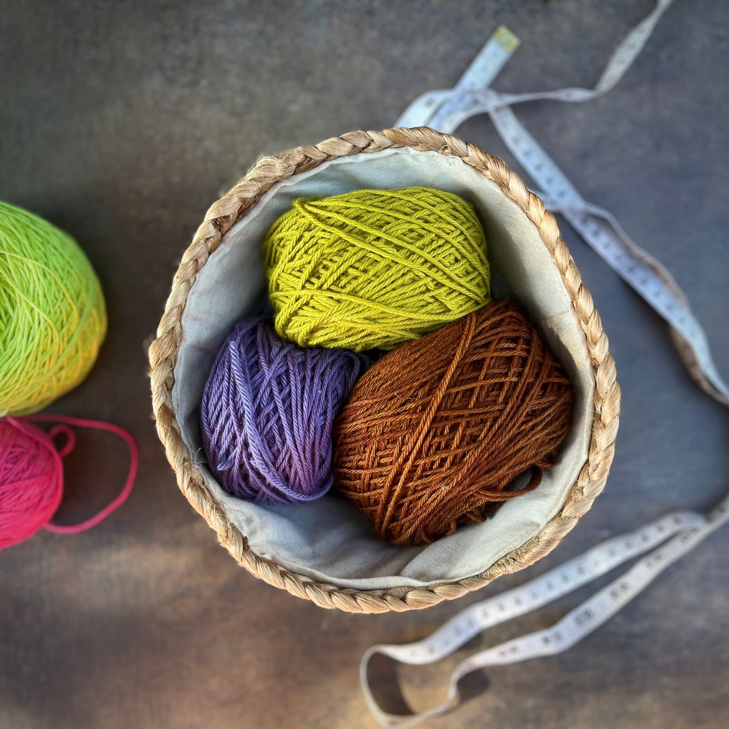 Delhi Haat Lined Basket