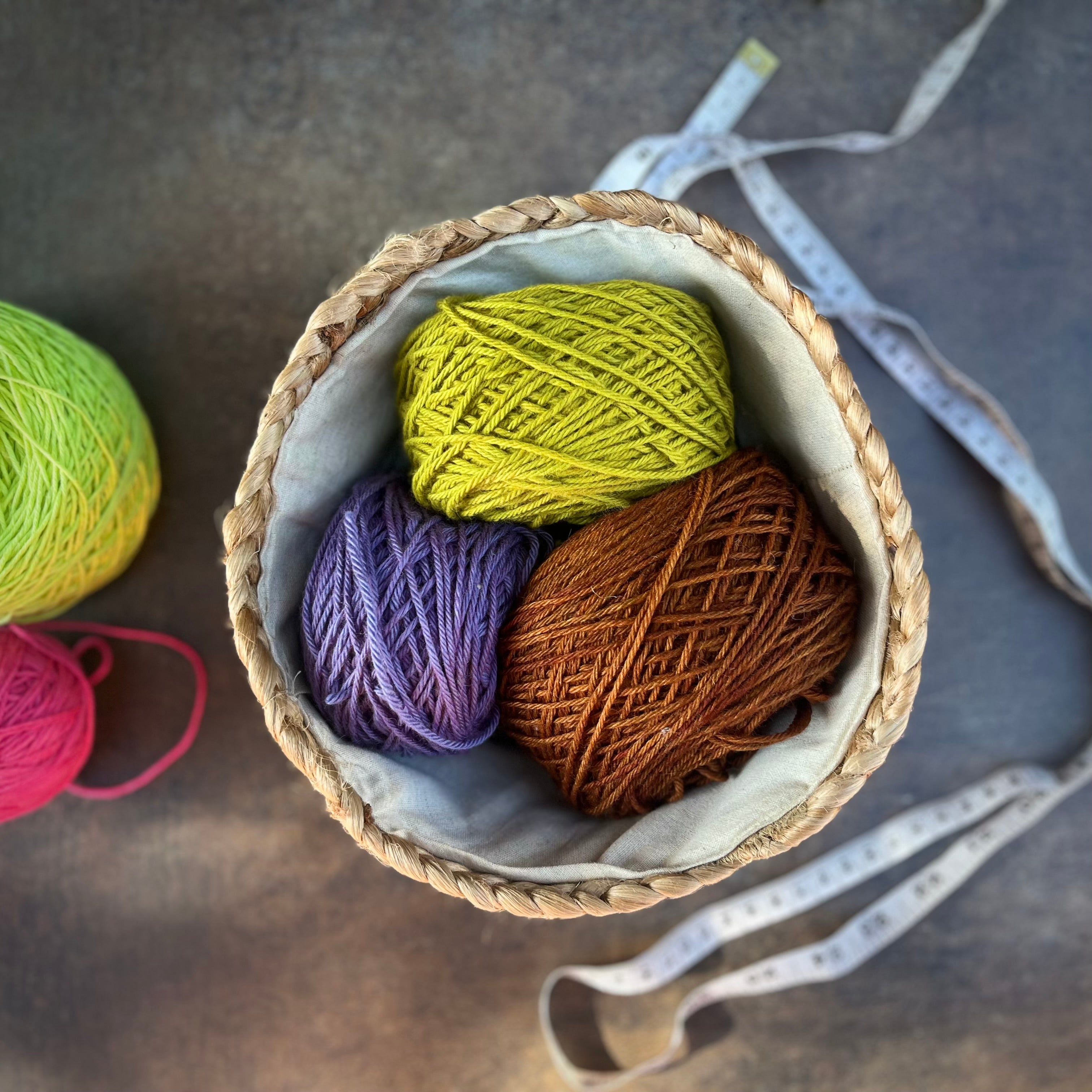 Delhi Haat Lined Basket