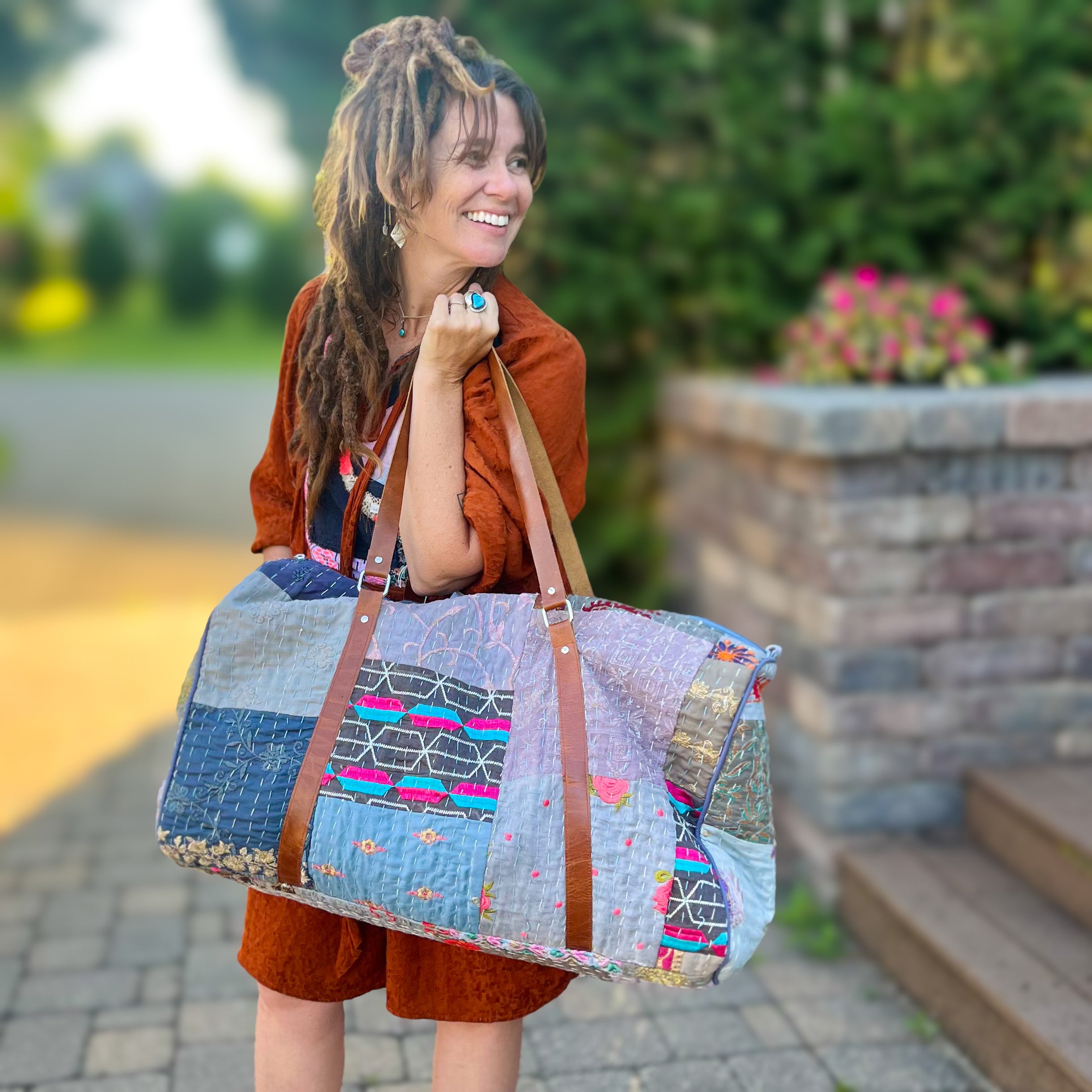 Patchwork Duffle
