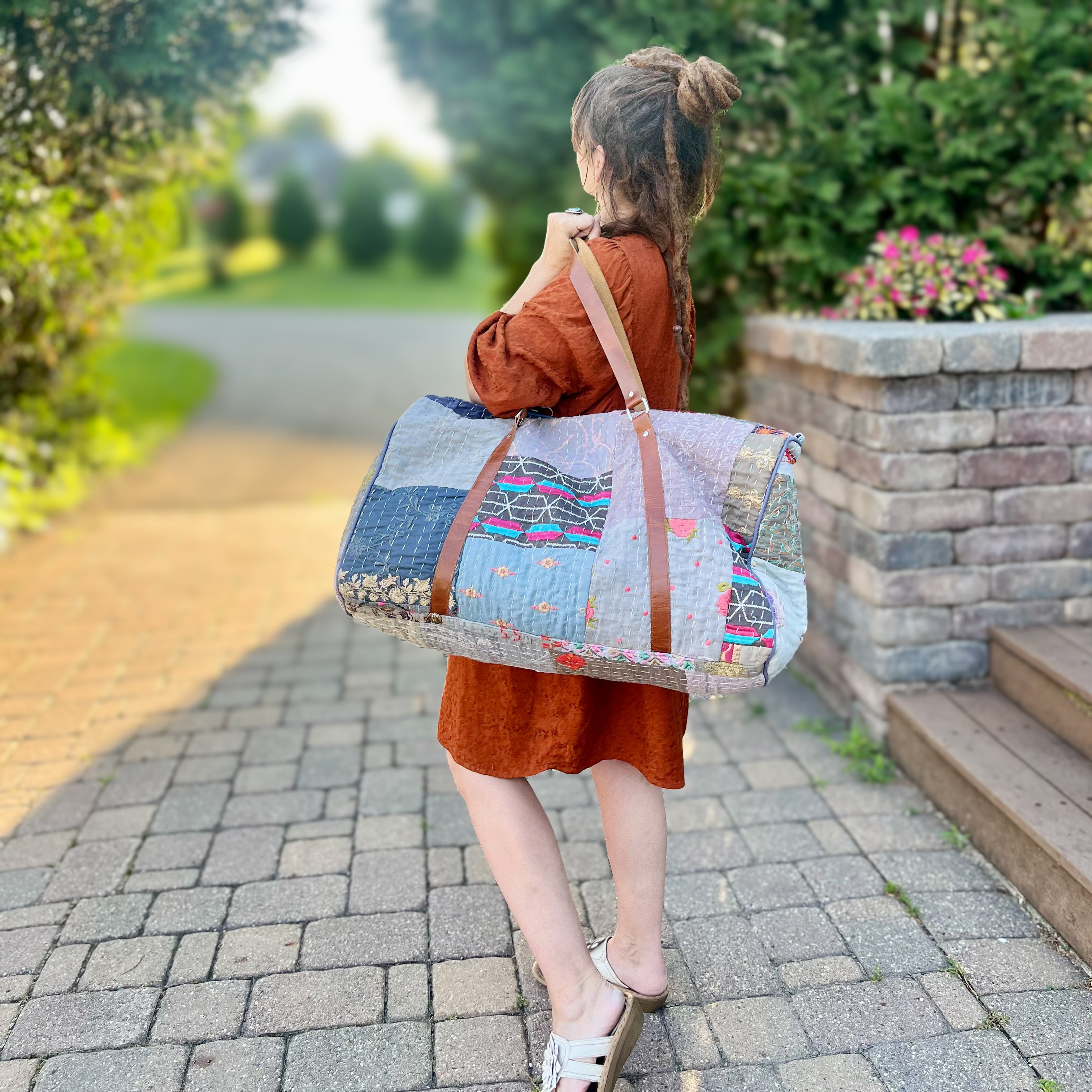Patchwork Duffle