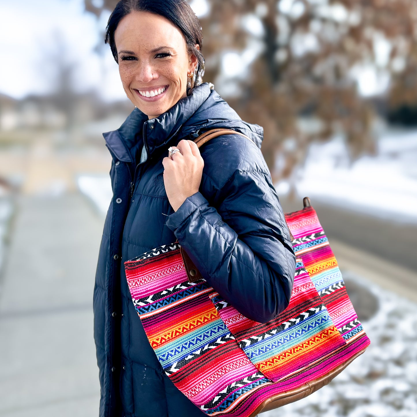 Reywa Fibers Large Bucket Tote