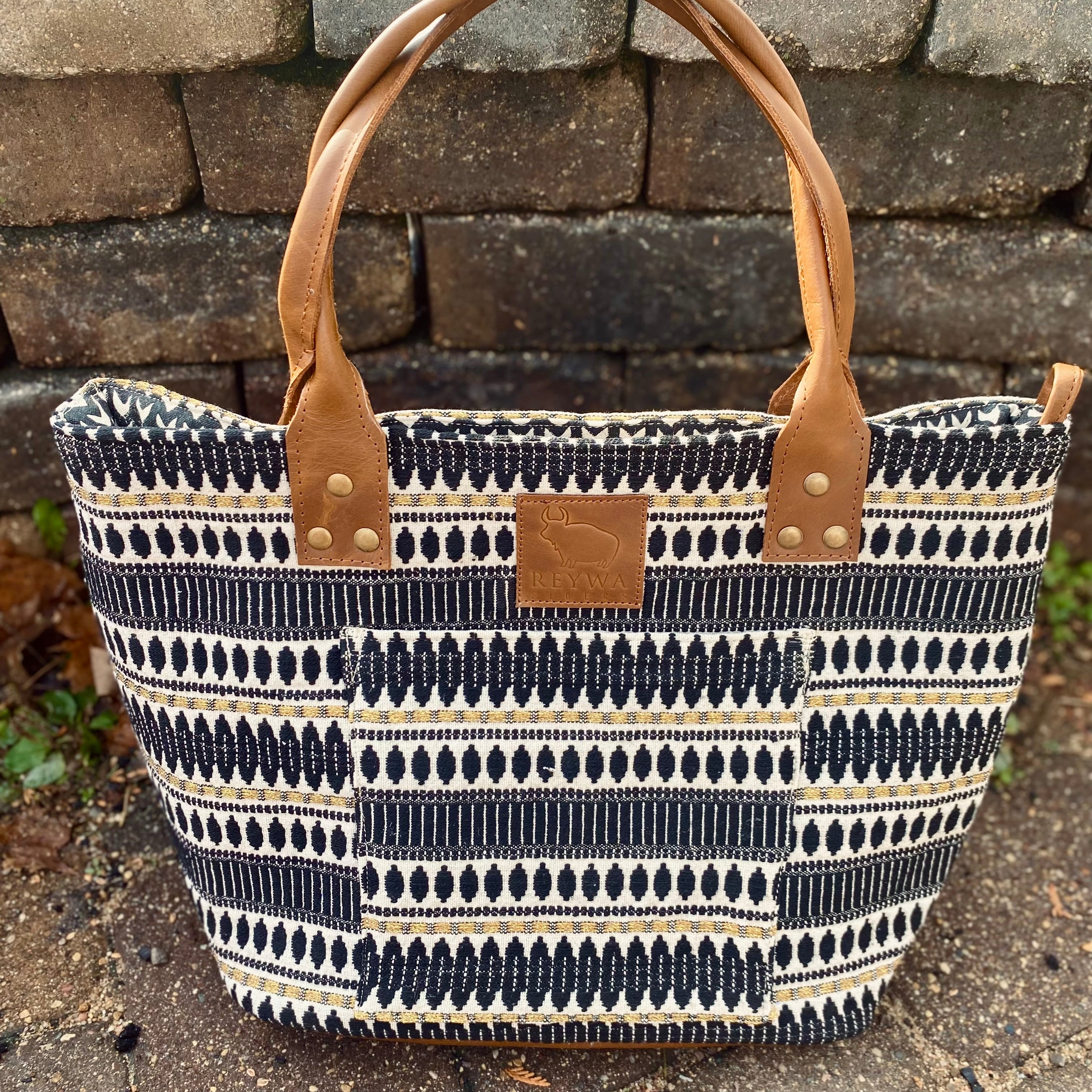 Reywa Fibers Large Bucket Tote
